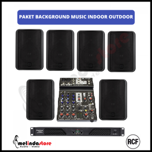 Paket Sound System Background Music Speaker RCF - 6 Speaker